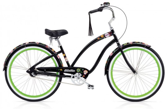 ������� ��������� Electra Cruiser Sugar Skulls 7i Ladies (2017)